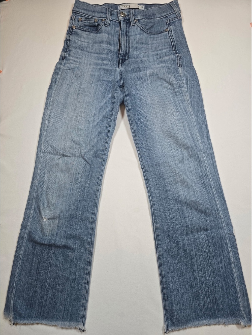 AYR The Bomb Pop Light Wash Denim Jeans W25S
